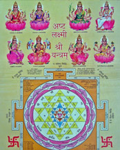 Shri yantra ashta lakshmi shriyantra i 8 lakshmi
